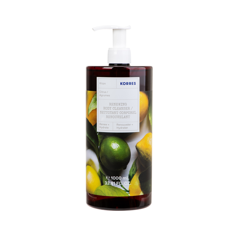 KORRES - RENEWING BODY CLEANSER Αφρόλουτρο με Κίτρο - 1lt